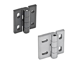 GN 235-Hinges with adjusting slotted holes